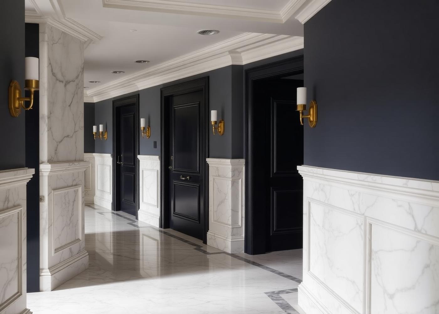Marble corridor